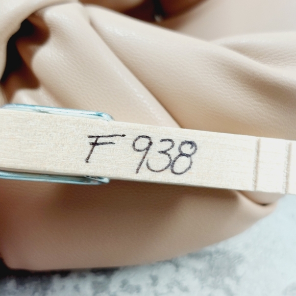 New Open Edit Saydee Faux Leather Cream Block Heel Slip On Sandal F938 - Picture 12 of 12